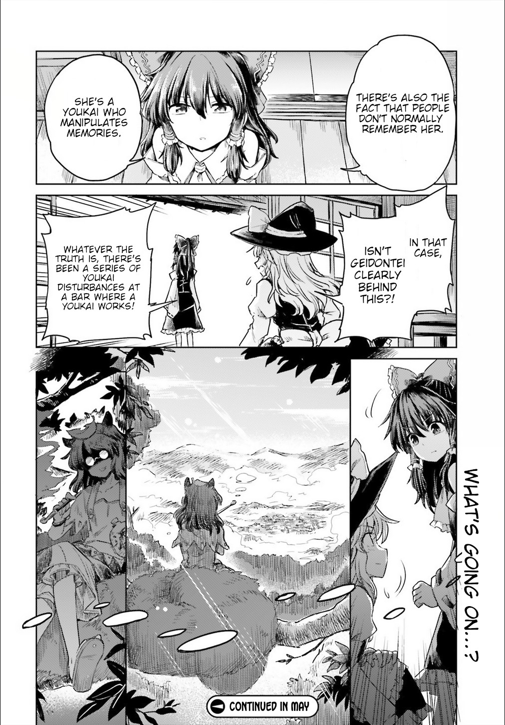Touhou Suichouka ~ Lotus Eater-tachi no Suisei Chapter 6 page 22 - Chapter 6: No Youkai Stands in a Place Without Sake (Part 1)