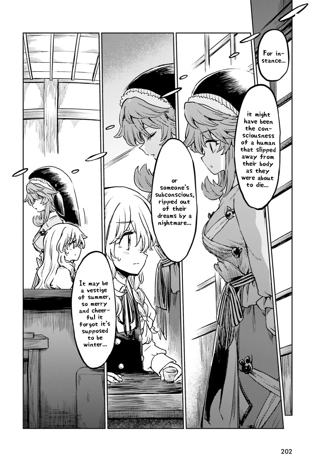 Touhou Suichouka ~ Lotus Eater-tachi no Suisei Chapter 60 page 6 - Chapter 60: Sake is the Best Medicine (Part 2)