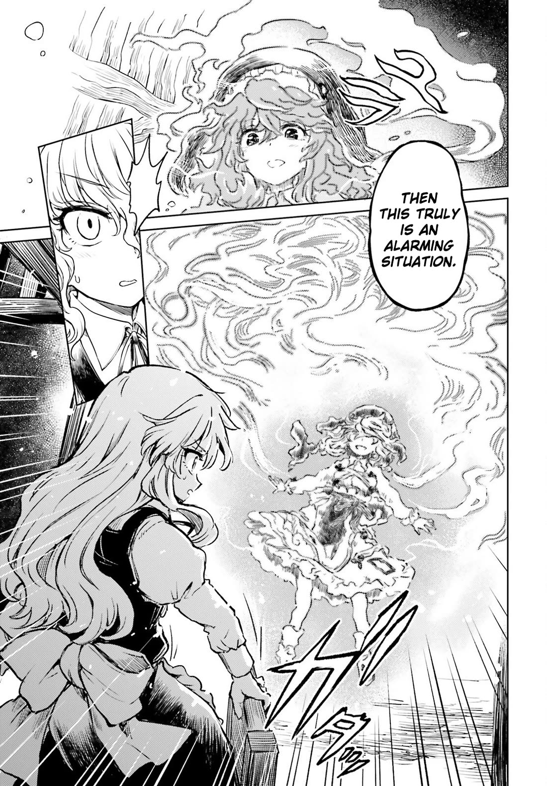 Touhou Suichouka ~ Lotus Eater-tachi no Suisei Chapter 60 page 9 - Chapter 60: Sake is the Best Medicine (Part 2)