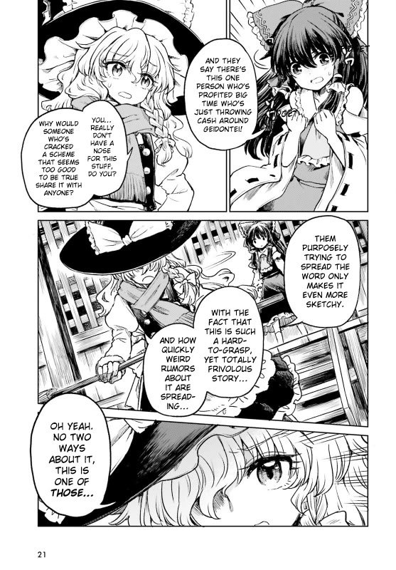 Touhou Suichouka ~ Lotus Eater-tachi no Suisei Chapter 61 page 13 - Chapter 61: Never Forget the Drinks You Had at Your Lowest Ebb (Part 1)