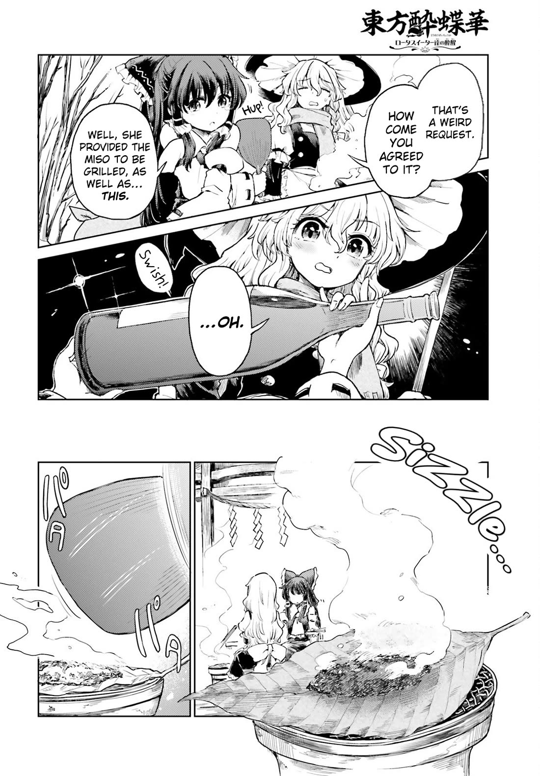 Touhou Suichouka ~ Lotus Eater-tachi no Suisei Chapter 62 page 12 - Chapter 62: Never Forget the Drinks You Had at Your Lowest Ebb (Part 2)
