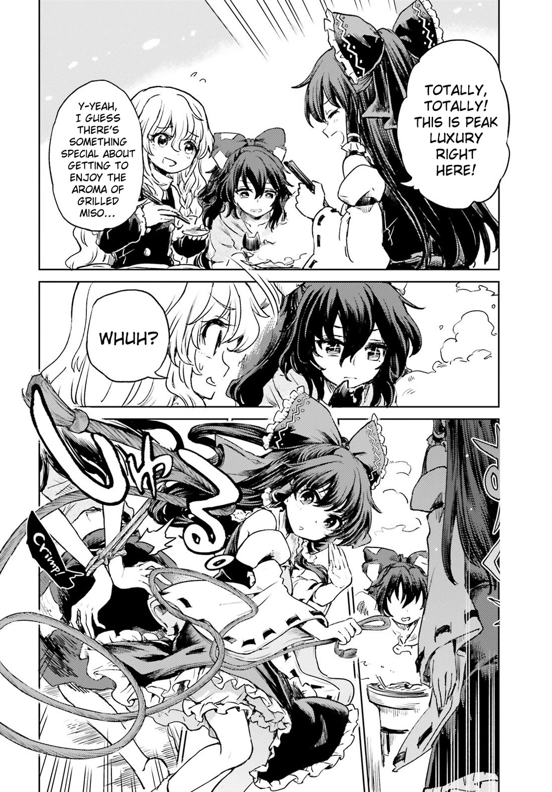 Touhou Suichouka ~ Lotus Eater-tachi no Suisei Chapter 62 page 14 - Chapter 62: Never Forget the Drinks You Had at Your Lowest Ebb (Part 2)