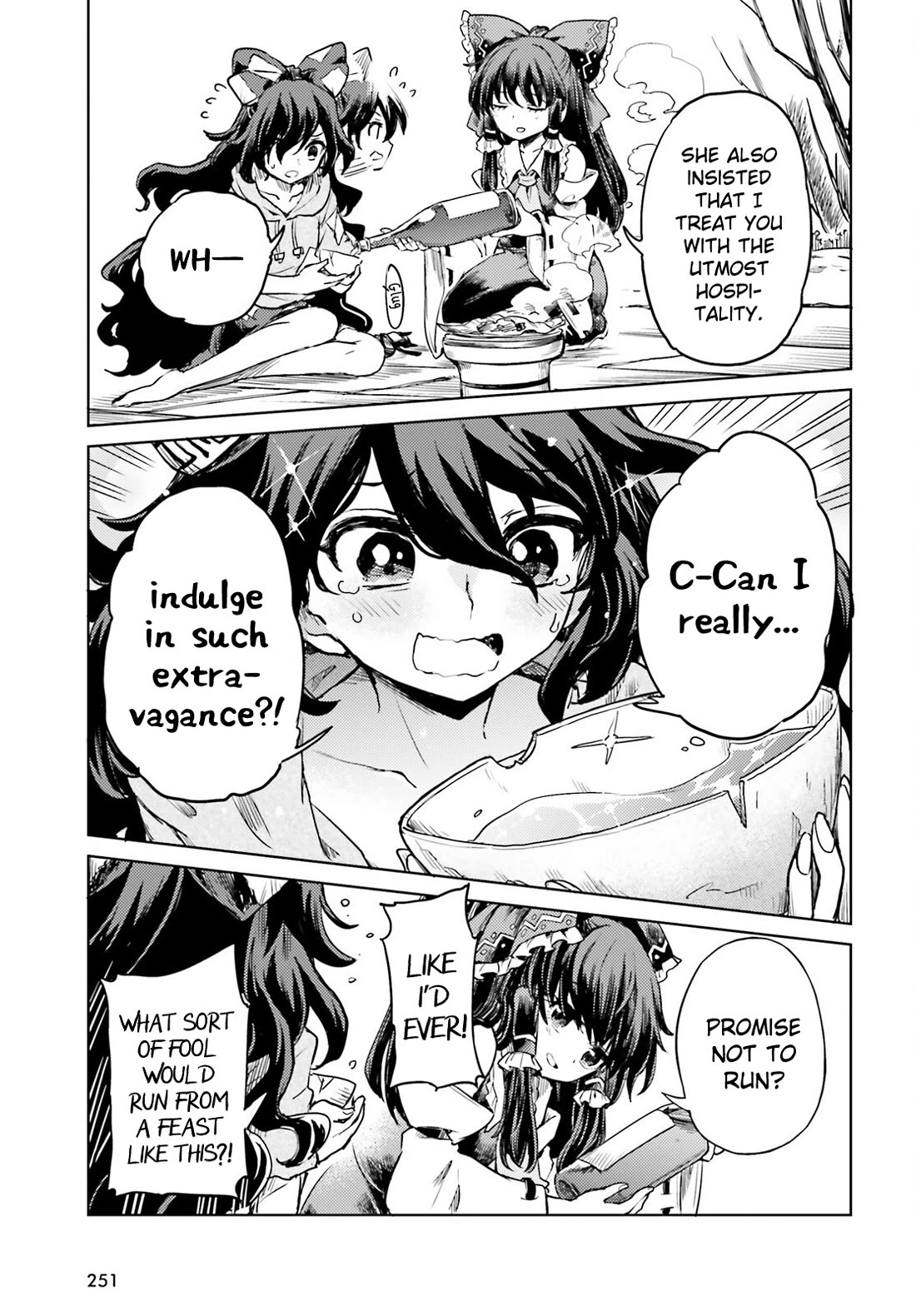 Touhou Suichouka ~ Lotus Eater-tachi no Suisei Chapter 62 page 17 - Chapter 62: Never Forget the Drinks You Had at Your Lowest Ebb (Part 2)
