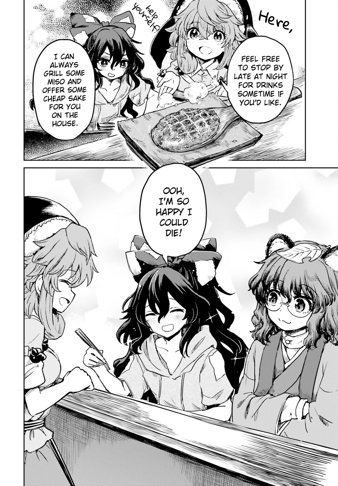 Touhou Suichouka ~ Lotus Eater-tachi no Suisei Chapter 62 page 28 - Chapter 62: Never Forget the Drinks You Had at Your Lowest Ebb (Part 2)