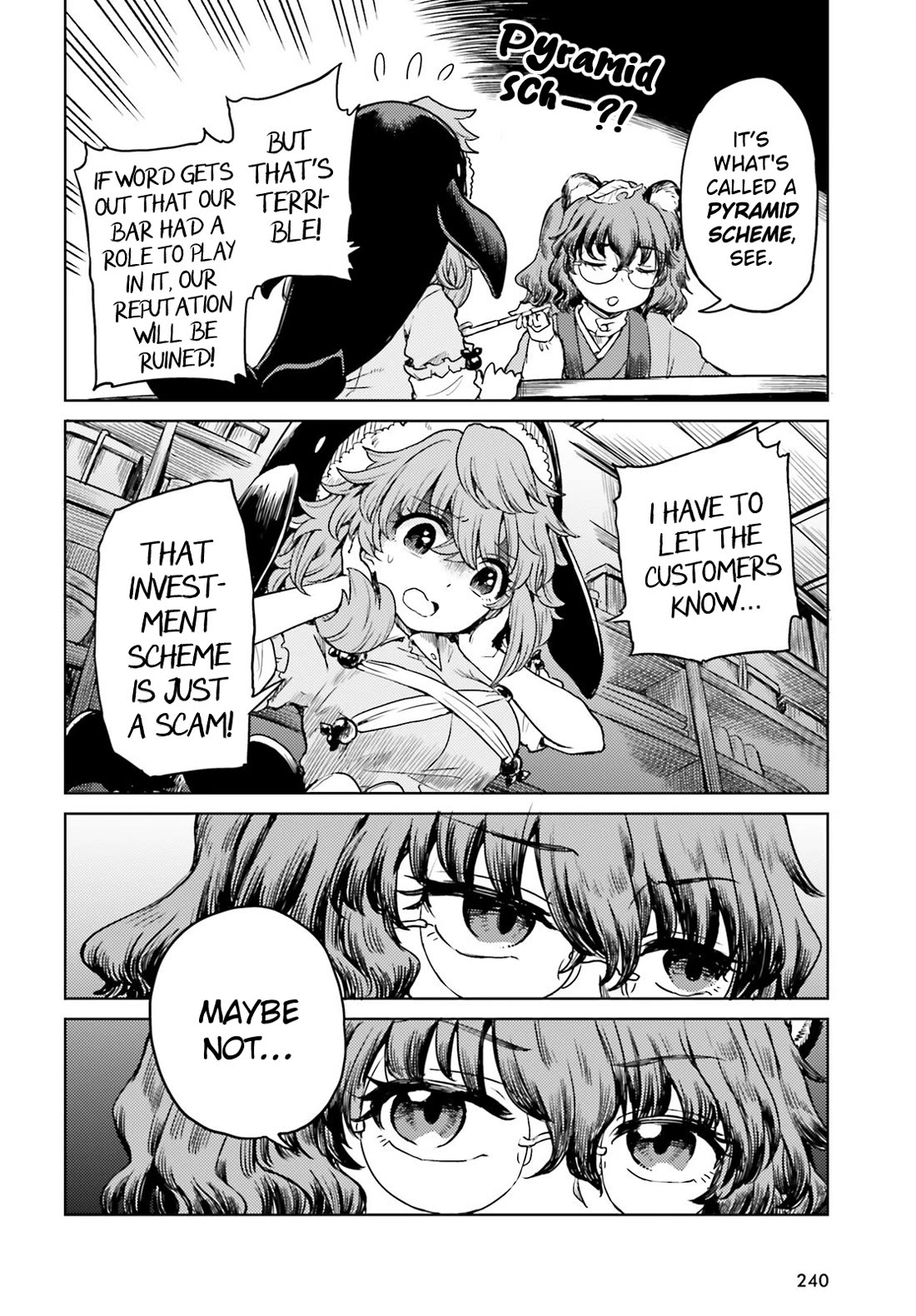 Touhou Suichouka ~ Lotus Eater-tachi no Suisei Chapter 62 page 6 - Chapter 62: Never Forget the Drinks You Had at Your Lowest Ebb (Part 2)