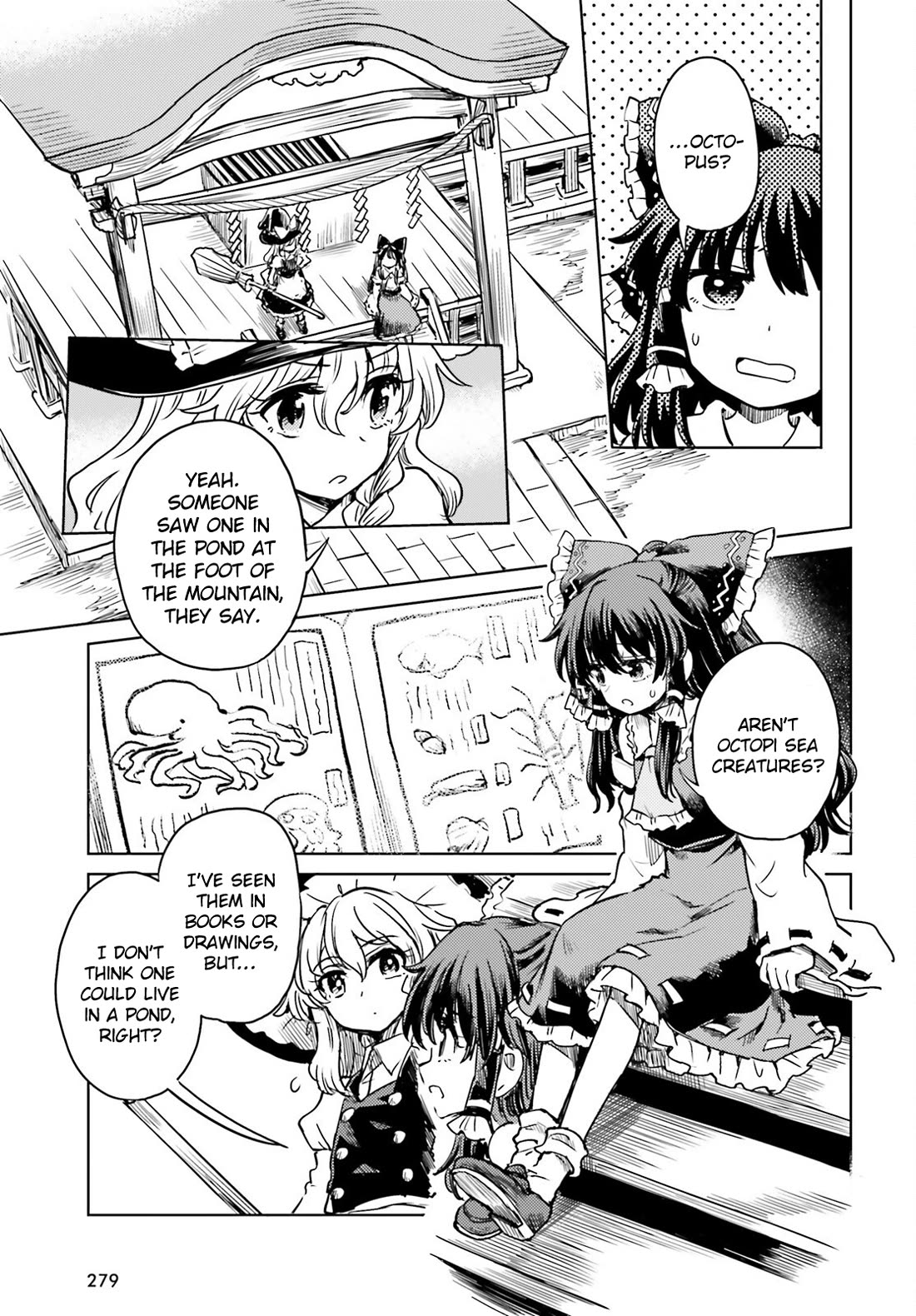 Touhou Suichouka ~ Lotus Eater-tachi no Suisei Chapter 63 page 7 - Chapter 63: Sake Is Hard Won and Easily Lost (Part 1)