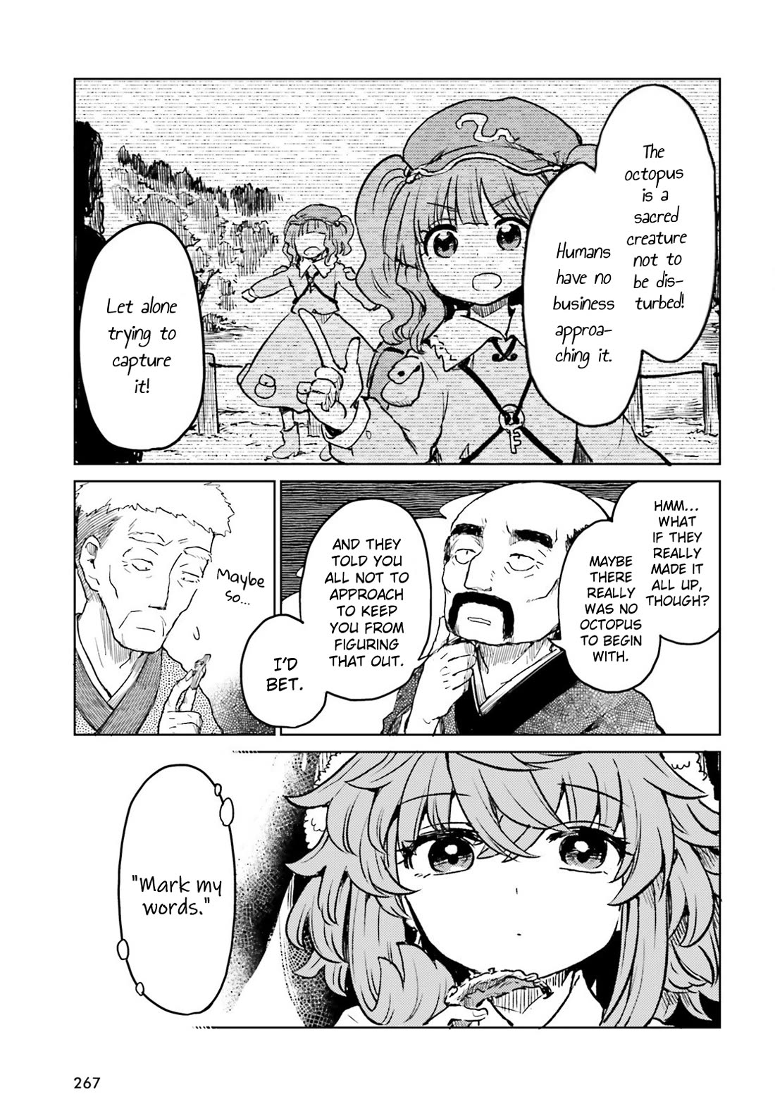 Touhou Suichouka ~ Lotus Eater-tachi no Suisei Chapter 64 page 13 - Chapter 64: Sake Is Hard Won and Easily Lost (Part 2)
