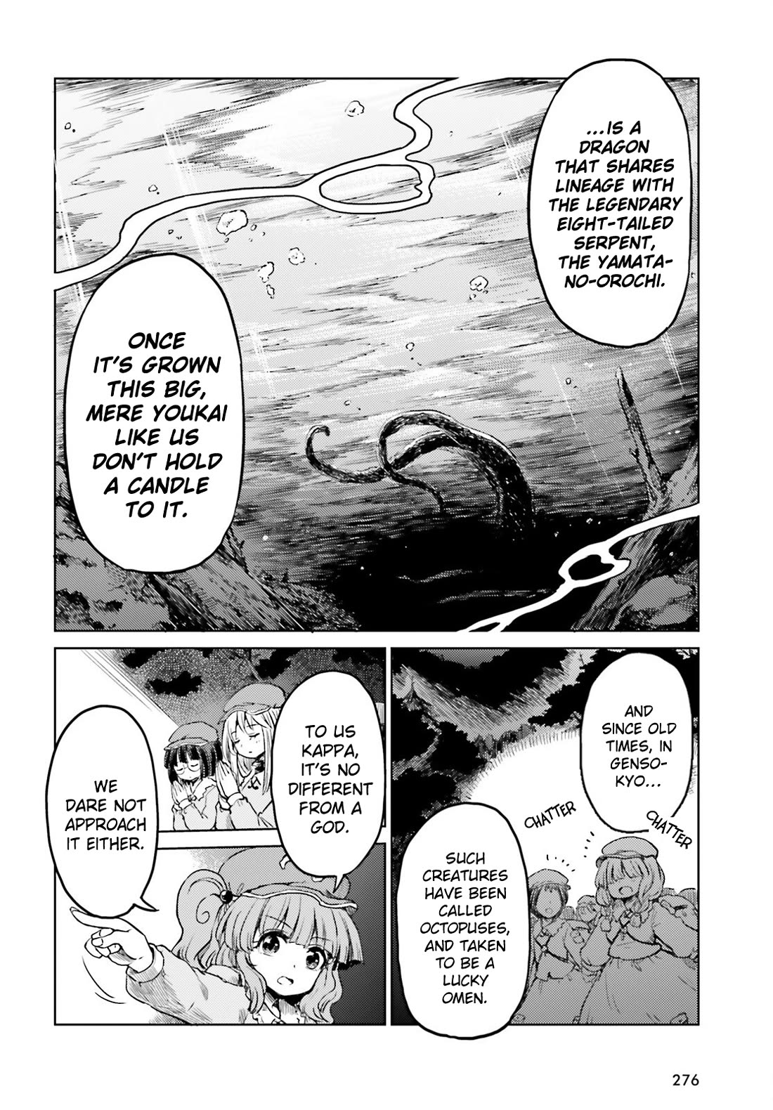 Touhou Suichouka ~ Lotus Eater-tachi no Suisei Chapter 64 page 21 - Chapter 64: Sake Is Hard Won and Easily Lost (Part 2)