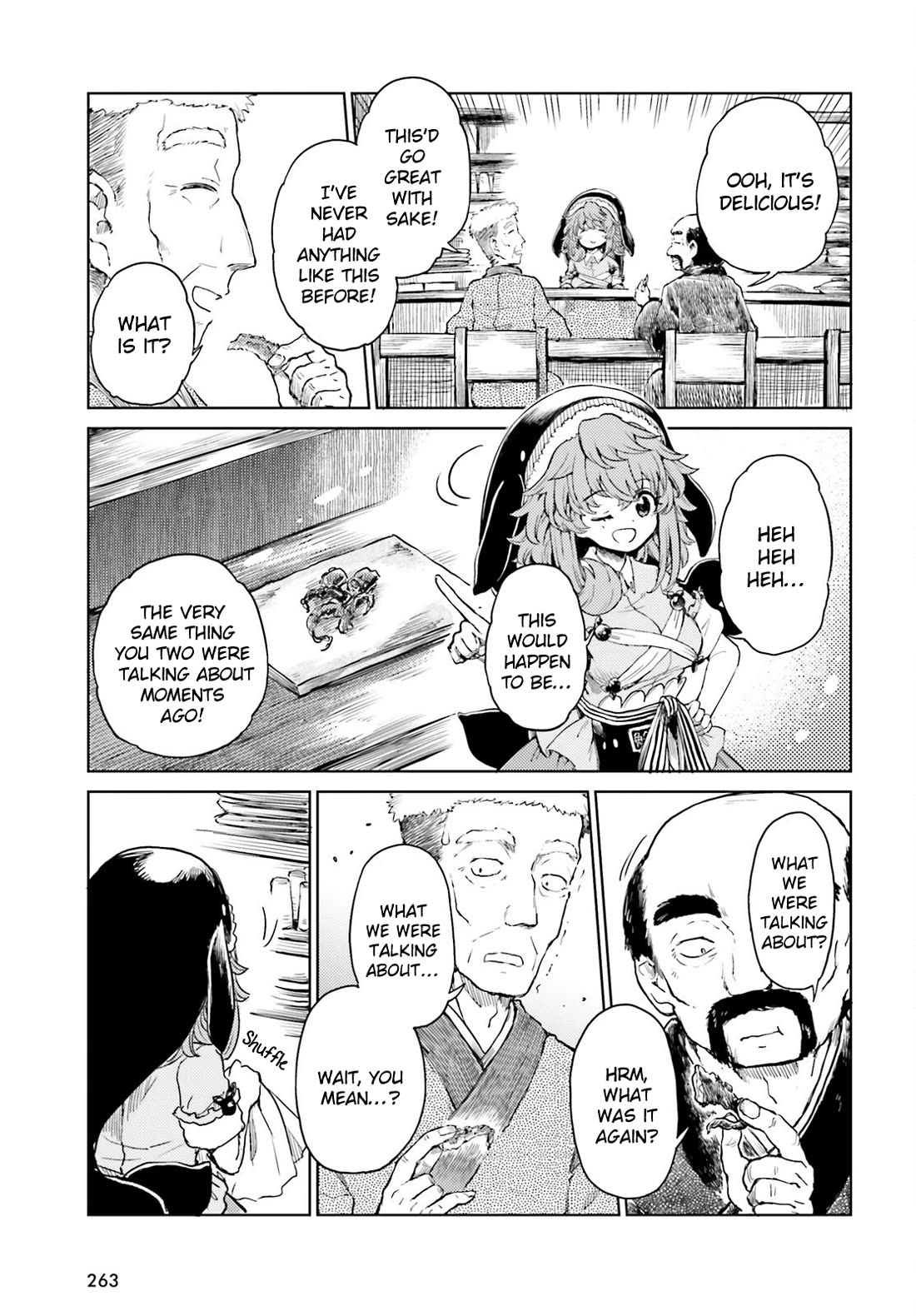 Touhou Suichouka ~ Lotus Eater-tachi no Suisei Chapter 64 page 9 - Chapter 64: Sake Is Hard Won and Easily Lost (Part 2)