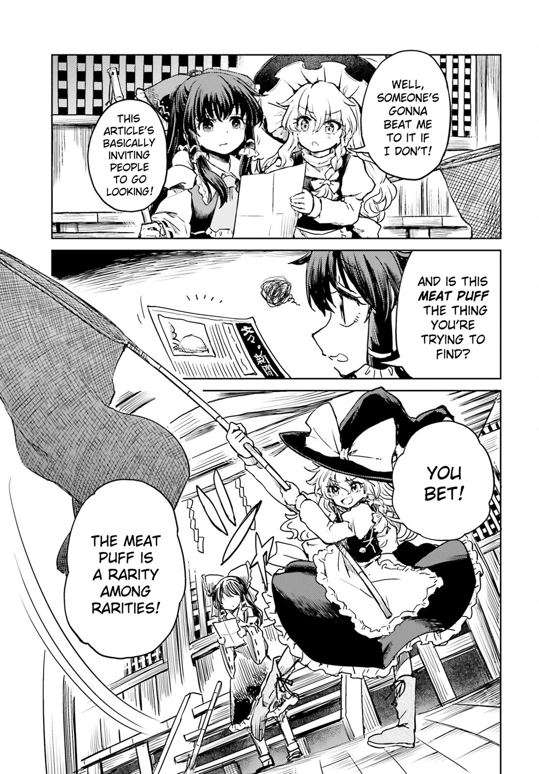 Touhou Suichouka ~ Lotus Eater-tachi no Suisei Chapter 65 page 13 - Chapter 65: Cry Mushroom and Sell Sake (Part 1)