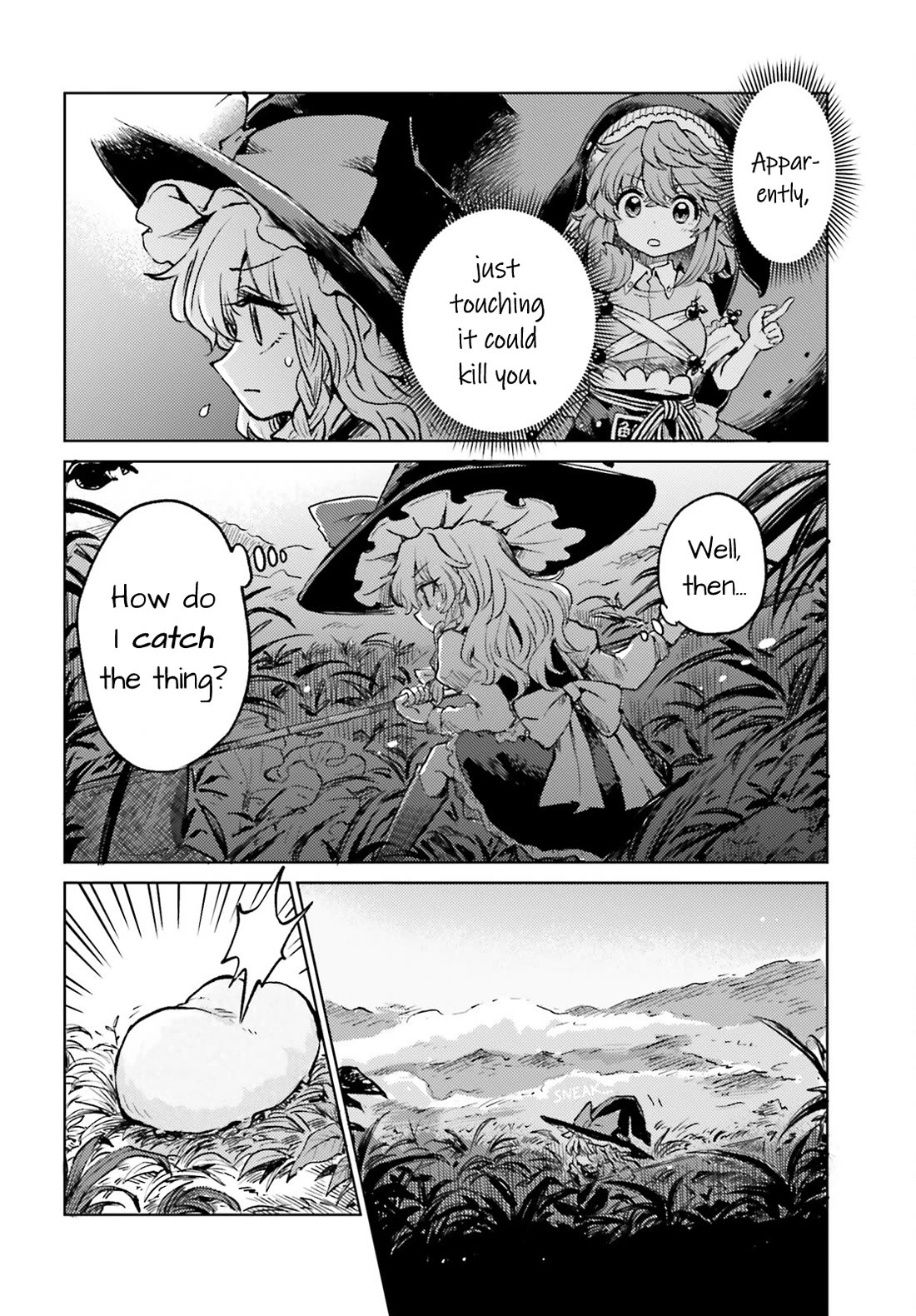 Touhou Suichouka ~ Lotus Eater-tachi no Suisei Chapter 66 page 12 - Chapter 66: Cry Mushroom and Sell Sake (Part 2)