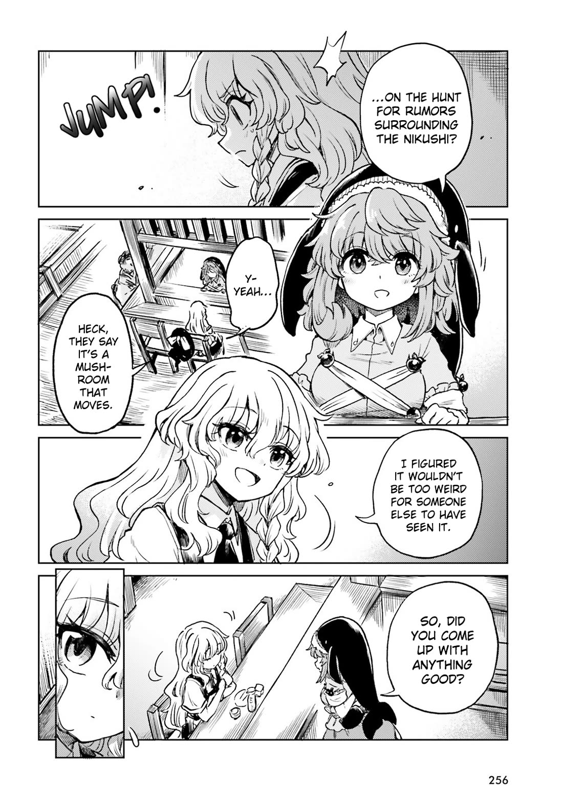 Touhou Suichouka ~ Lotus Eater-tachi no Suisei Chapter 66 page 2 - Chapter 66: Cry Mushroom and Sell Sake (Part 2)