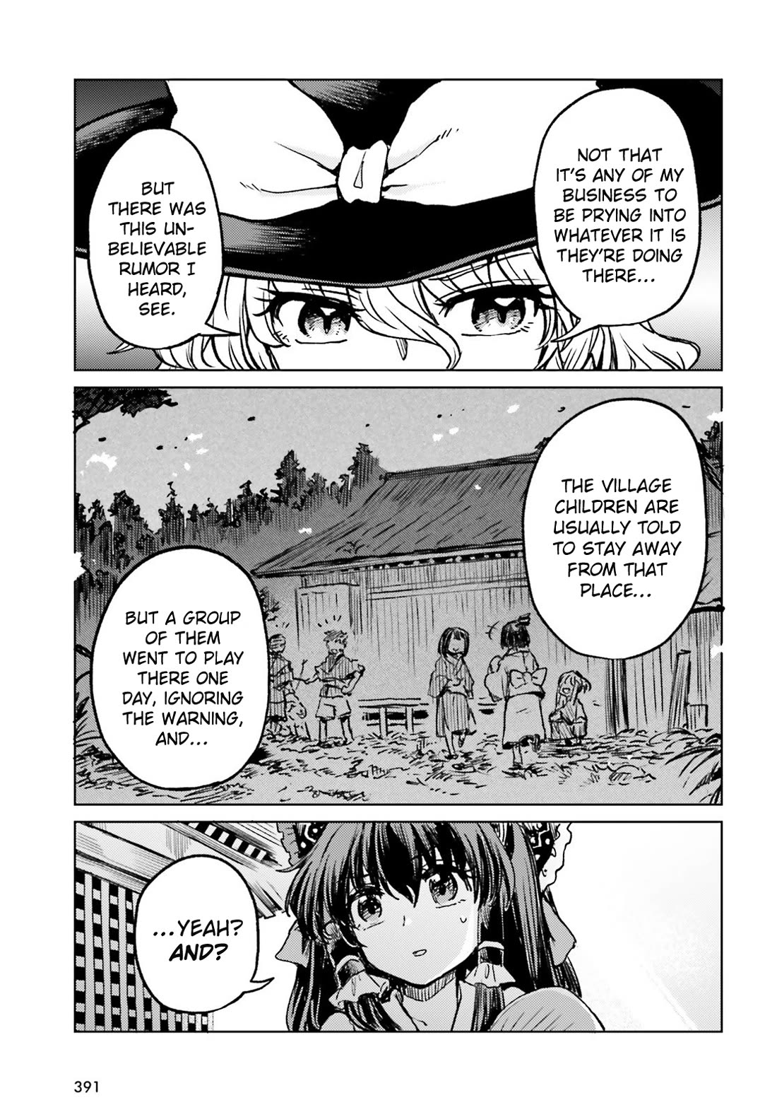 Touhou Suichouka ~ Lotus Eater-tachi no Suisei Chapter 67 page 13 - Chapter 67: osquito’s Bite Will Make a Drunkard Run (Part 1)