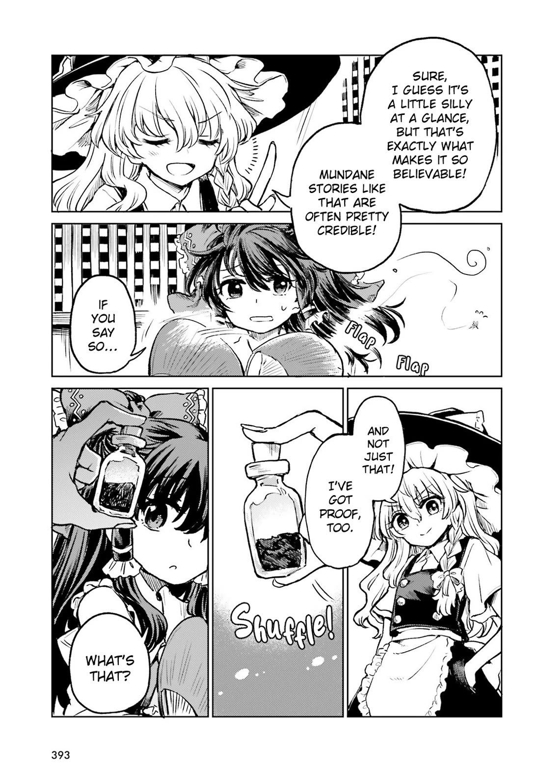 Touhou Suichouka ~ Lotus Eater-tachi no Suisei Chapter 67 page 15 - Chapter 67: osquito’s Bite Will Make a Drunkard Run (Part 1)