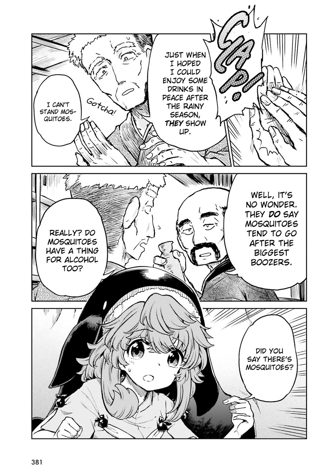 Touhou Suichouka ~ Lotus Eater-tachi no Suisei Chapter 67 page 3 - Chapter 67: osquito’s Bite Will Make a Drunkard Run (Part 1)