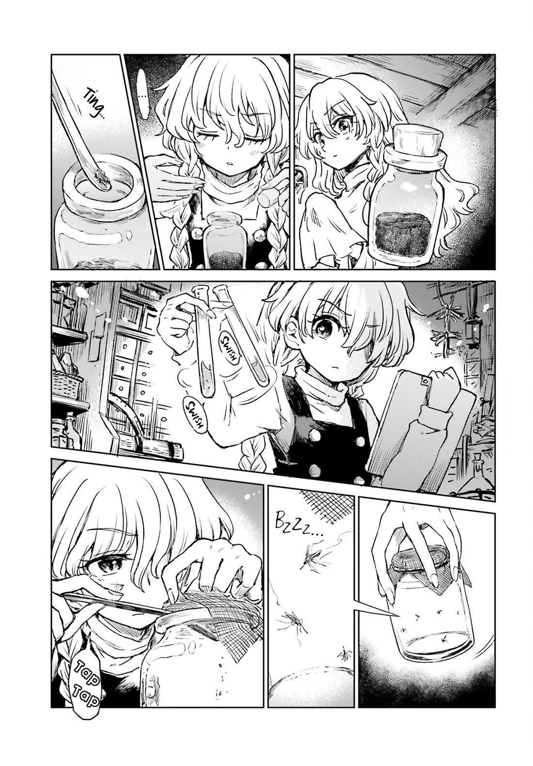 Touhou Suichouka ~ Lotus Eater-tachi no Suisei Chapter 67 page 9 - Chapter 67: osquito’s Bite Will Make a Drunkard Run (Part 1)