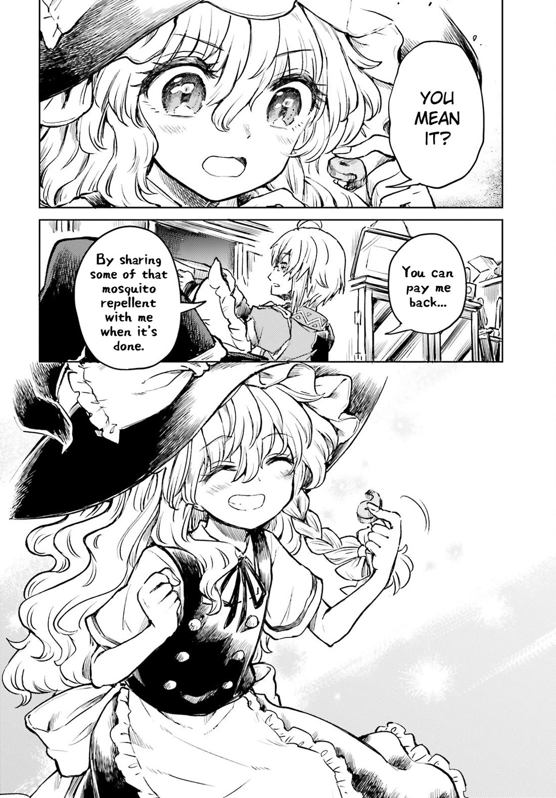 Touhou Suichouka ~ Lotus Eater-tachi no Suisei Chapter 68 page 14 - Chapter 68: A Mosquito’s Bite Will Make a Drunkard Run (Part 2)