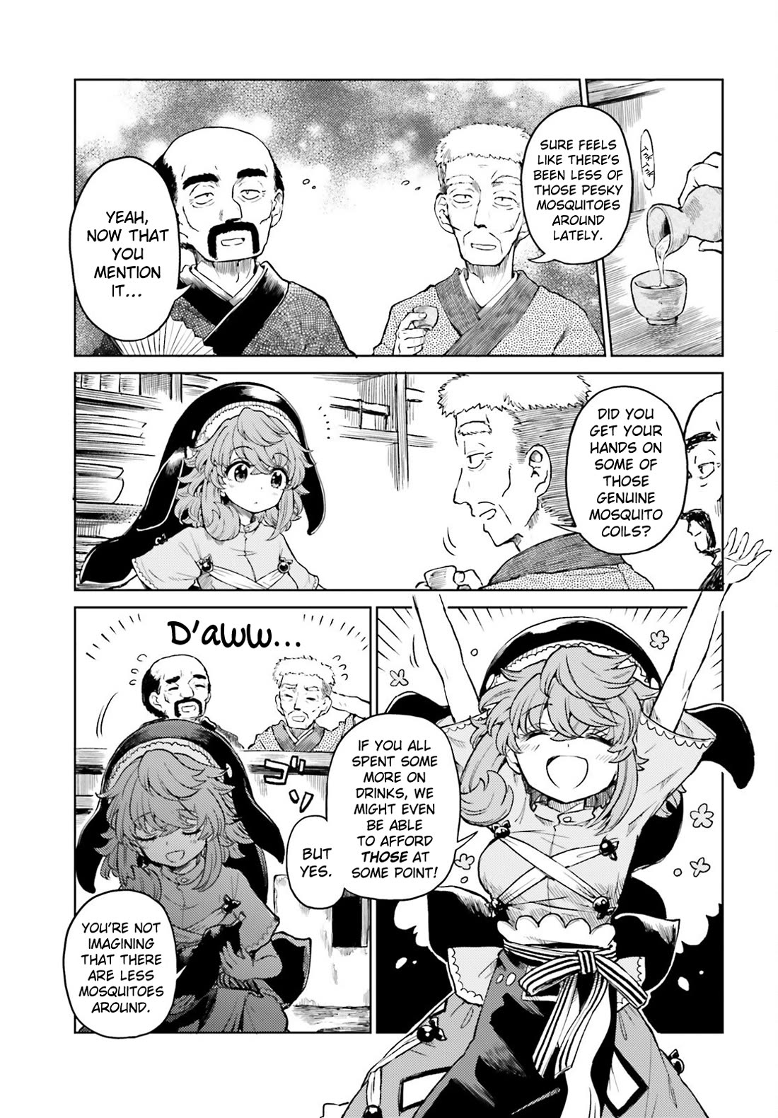 Touhou Suichouka ~ Lotus Eater-tachi no Suisei Chapter 68 page 19 - Chapter 68: A Mosquito’s Bite Will Make a Drunkard Run (Part 2)