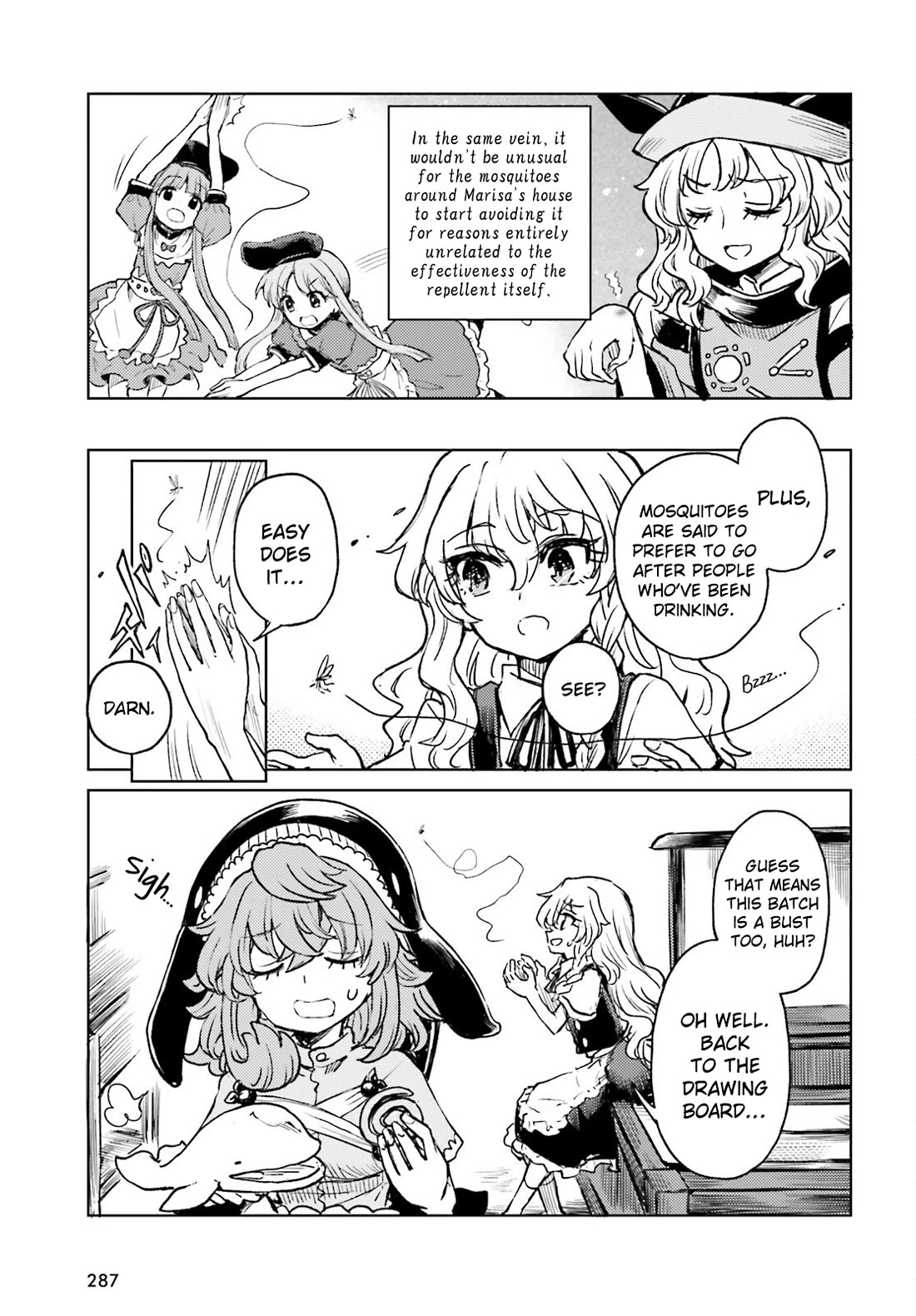 Touhou Suichouka ~ Lotus Eater-tachi no Suisei Chapter 68 page 5 - Chapter 68: A Mosquito’s Bite Will Make a Drunkard Run (Part 2)