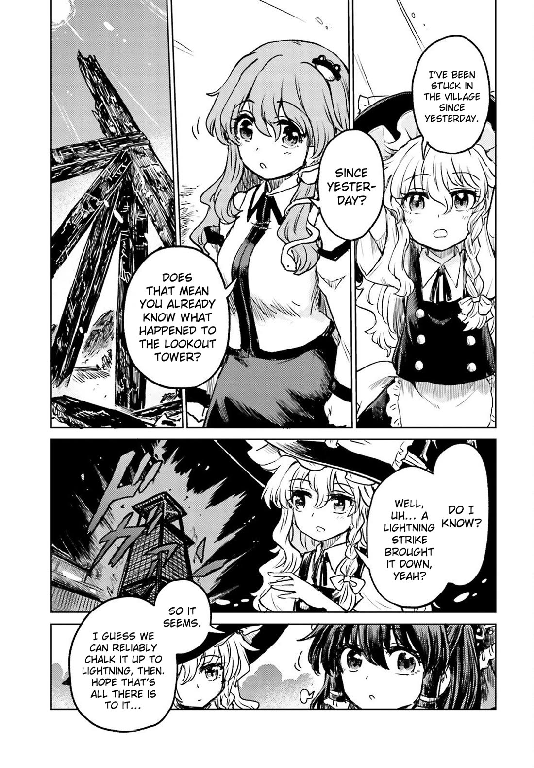 Touhou Suichouka ~ Lotus Eater-tachi no Suisei Chapter 69 page 12 - Chapter 69: Worry Before Everyone Else, Drink After Everyone Has Had Theirs (Part 1)
