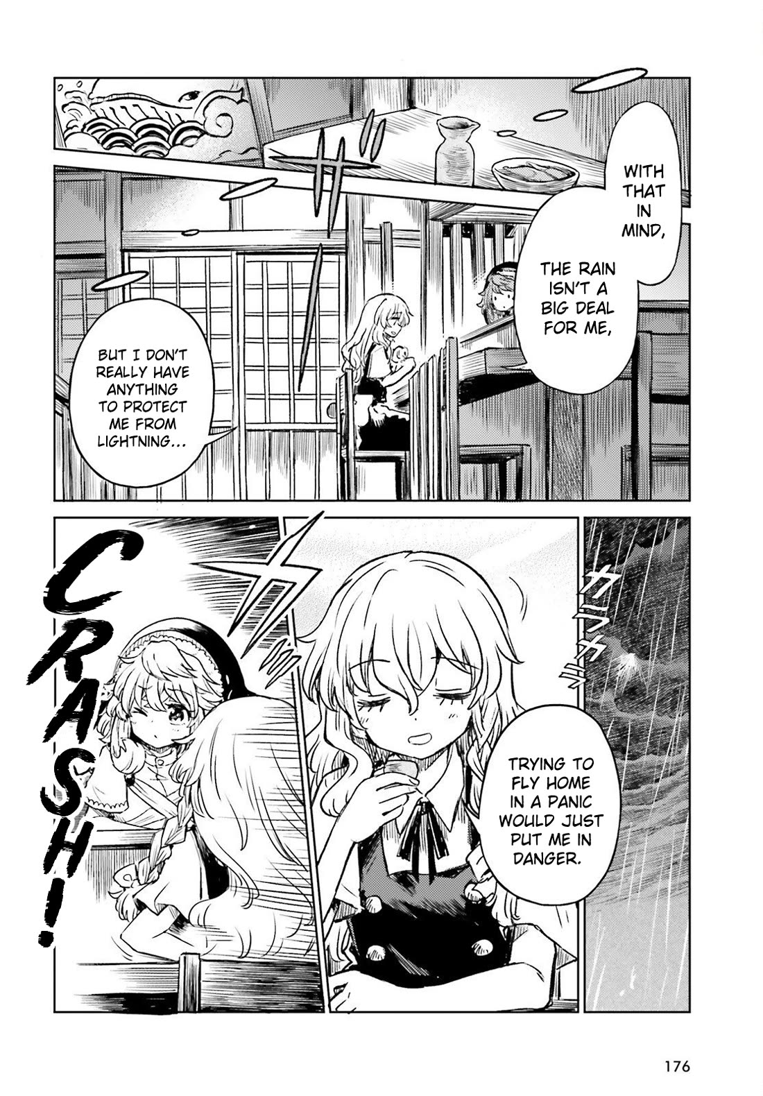 Touhou Suichouka ~ Lotus Eater-tachi no Suisei Chapter 69 page 5 - Chapter 69: Worry Before Everyone Else, Drink After Everyone Has Had Theirs (Part 1)