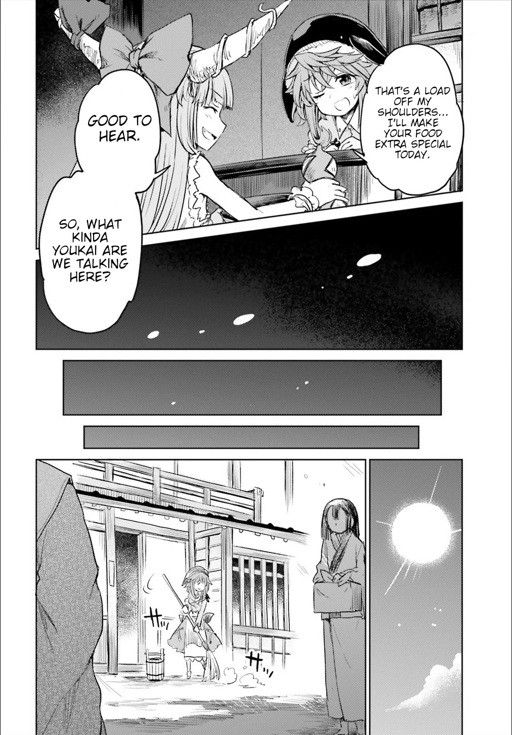 Touhou Suichouka ~ Lotus Eater-tachi no Suisei Chapter 7 page 17 - Chapter 7: No Youkai Stands in a Place Without Sake (Part 2)