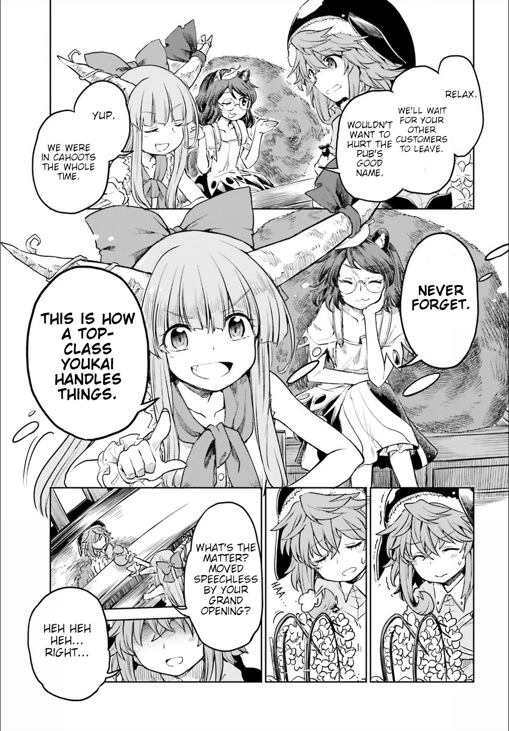 Touhou Suichouka ~ Lotus Eater-tachi no Suisei Chapter 7 page 26 - Chapter 7: No Youkai Stands in a Place Without Sake (Part 2)