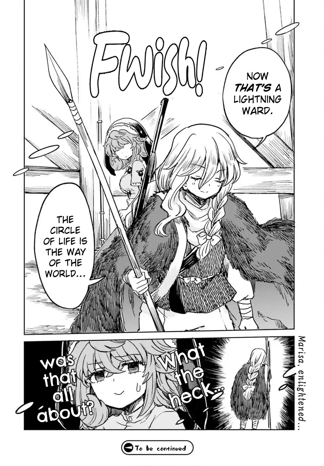Touhou Suichouka ~ Lotus Eater-tachi no Suisei Chapter 70 page 28 - Chapter 70: Worry Before Everyone Else, Drink After Everyone Has Had Theirs (Part 2)