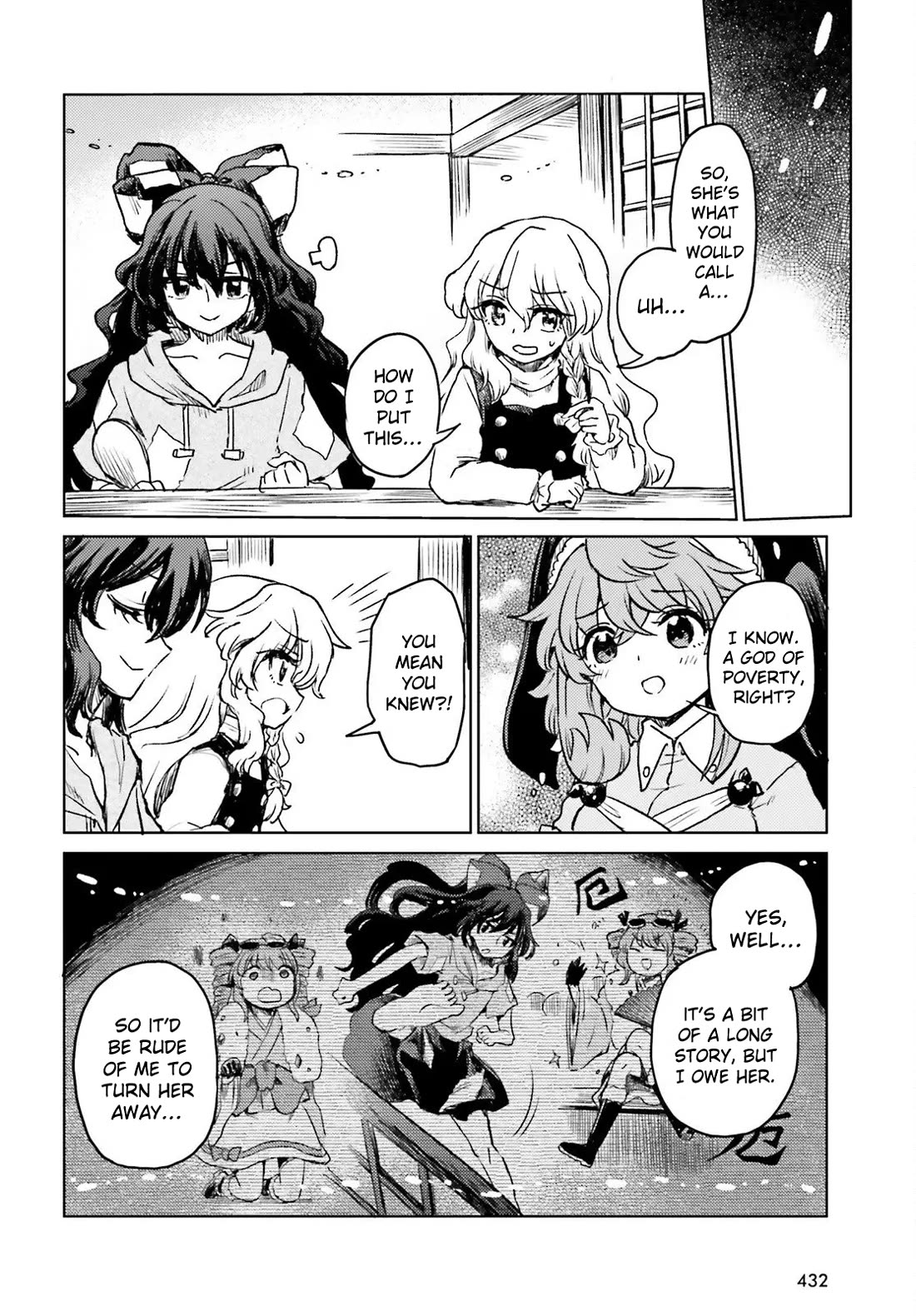 Touhou Suichouka ~ Lotus Eater-tachi no Suisei Chapter 73 page 10 - Chapter 73: Drinking and Sleeping In Are a Fast Track to Poverty (Part 1)