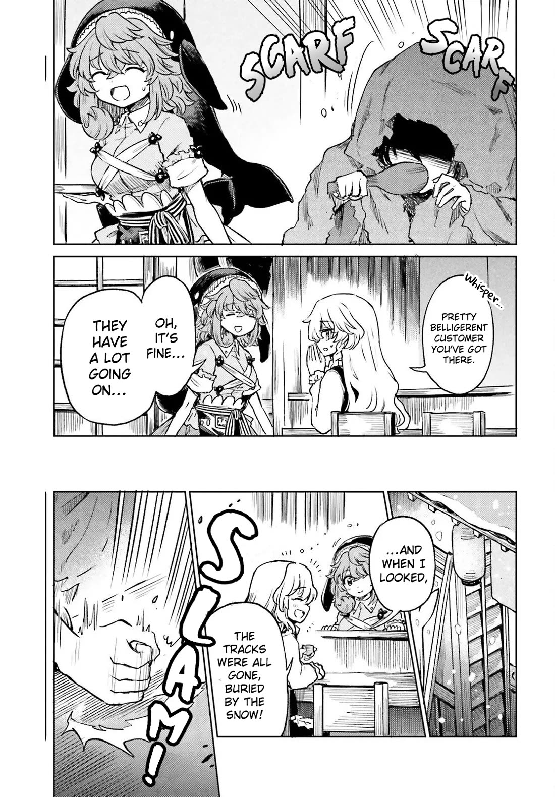 Touhou Suichouka ~ Lotus Eater-tachi no Suisei Chapter 73 page 7 - Chapter 73: Drinking and Sleeping In Are a Fast Track to Poverty (Part 1)