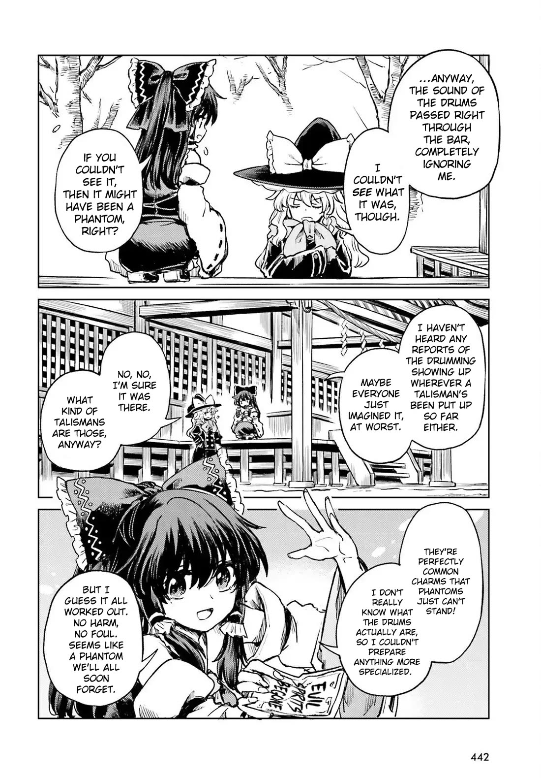 Touhou Suichouka ~ Lotus Eater-tachi no Suisei Chapter 74 page 10 - Chapter 74: Drinking and Sleeping In Are a Fast Track to Poverty (Part 2)