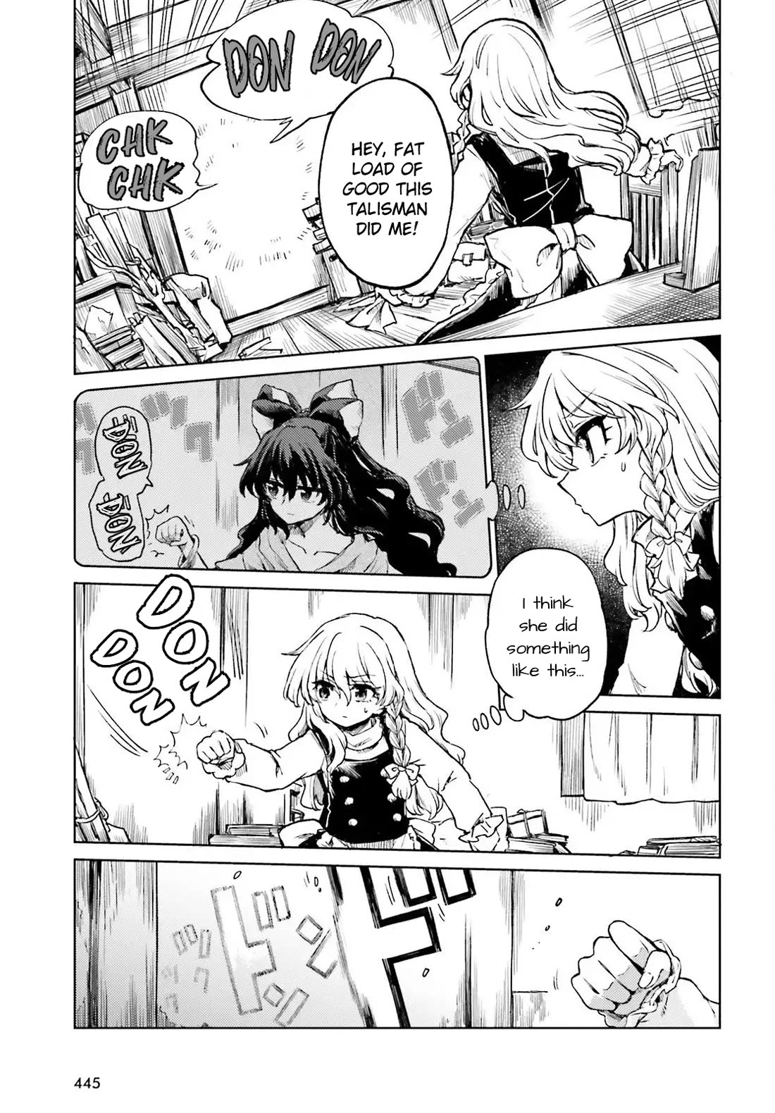 Touhou Suichouka ~ Lotus Eater-tachi no Suisei Chapter 74 page 13 - Chapter 74: Drinking and Sleeping In Are a Fast Track to Poverty (Part 2)