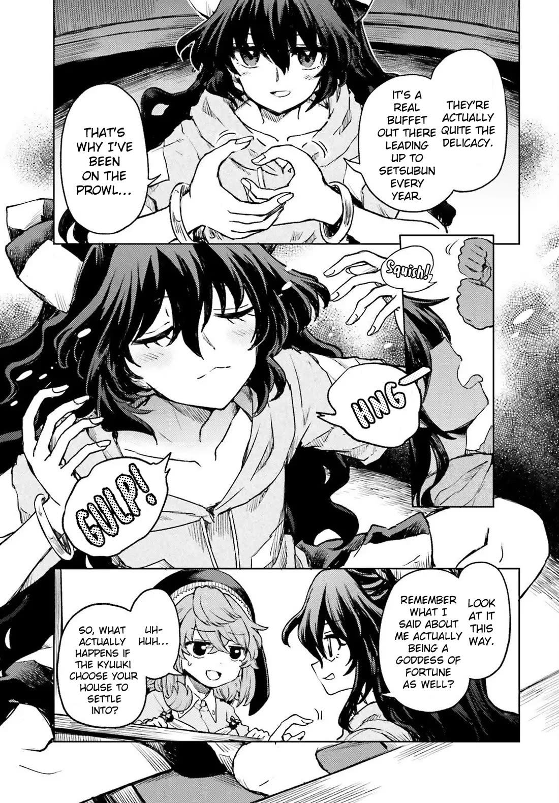 Touhou Suichouka ~ Lotus Eater-tachi no Suisei Chapter 74 page 18 - Chapter 74: Drinking and Sleeping In Are a Fast Track to Poverty (Part 2)