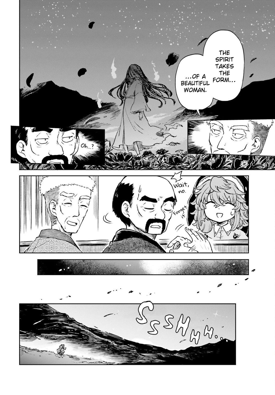Touhou Suichouka ~ Lotus Eater-tachi no Suisei Chapter 75 page 14 - Chapter 75: Rosy Cheeks in the Morning, Spirit by Evening (Part 1)