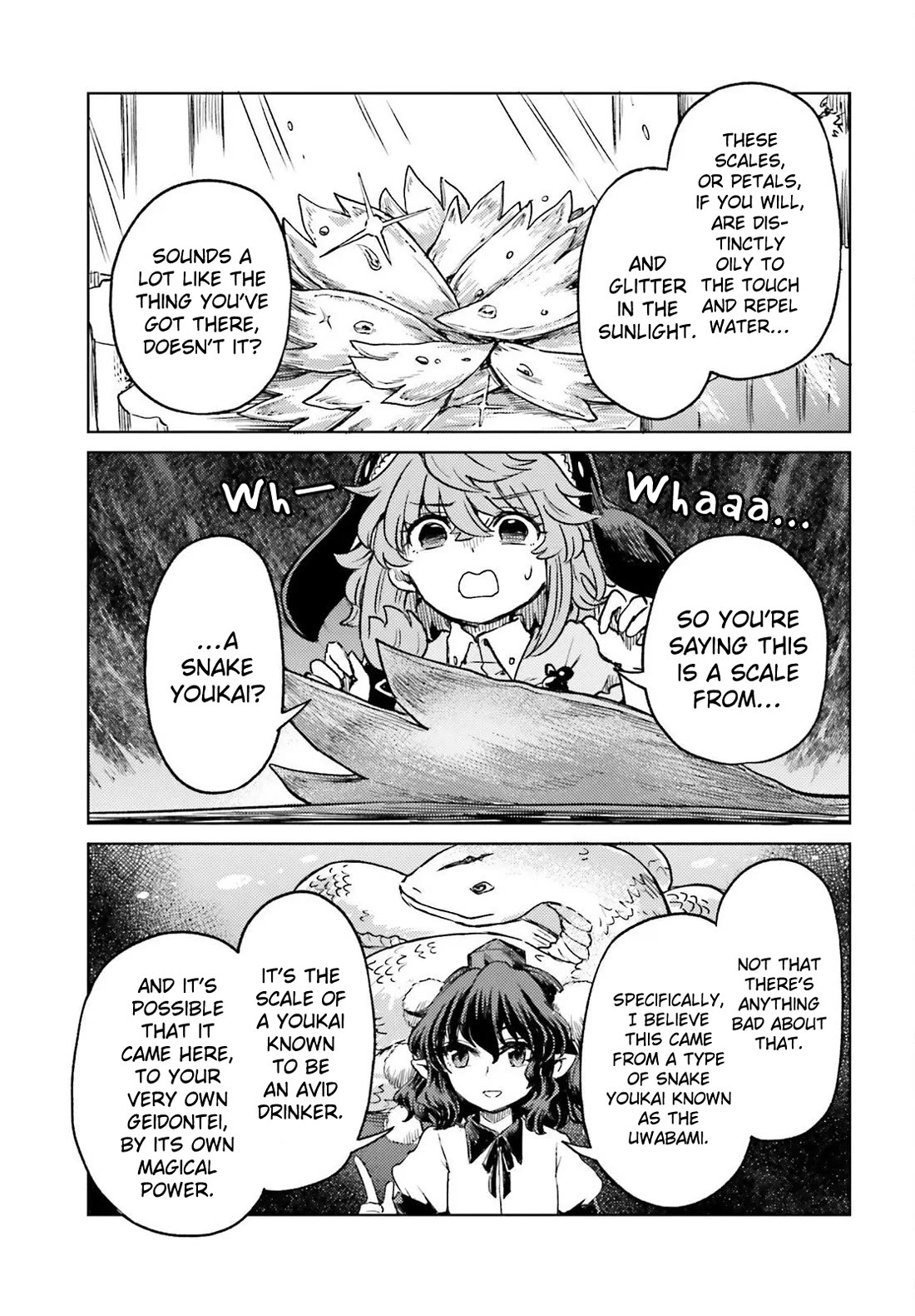 Touhou Suichouka ~ Lotus Eater-tachi no Suisei Chapter 78 page 18 - Chapter 78: Decorate the Bar with Flowers (Part 2)
