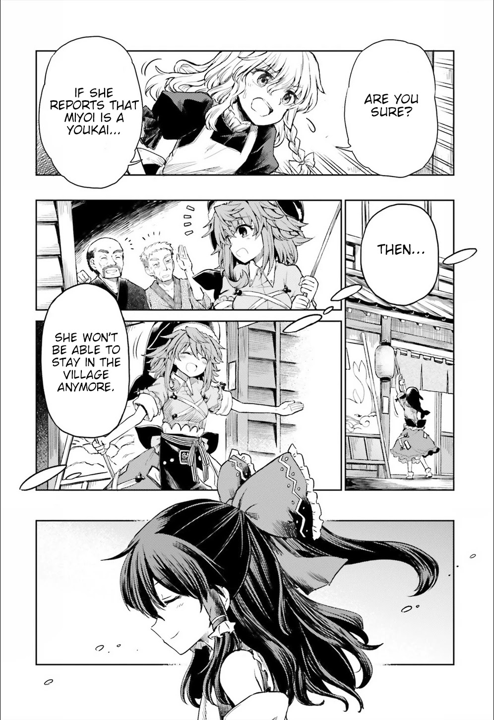 Touhou Suichouka ~ Lotus Eater-tachi no Suisei Chapter 8 page 22 - Chapter 8: Bottles Have Mouths, Pots Have Ears (Part 1)