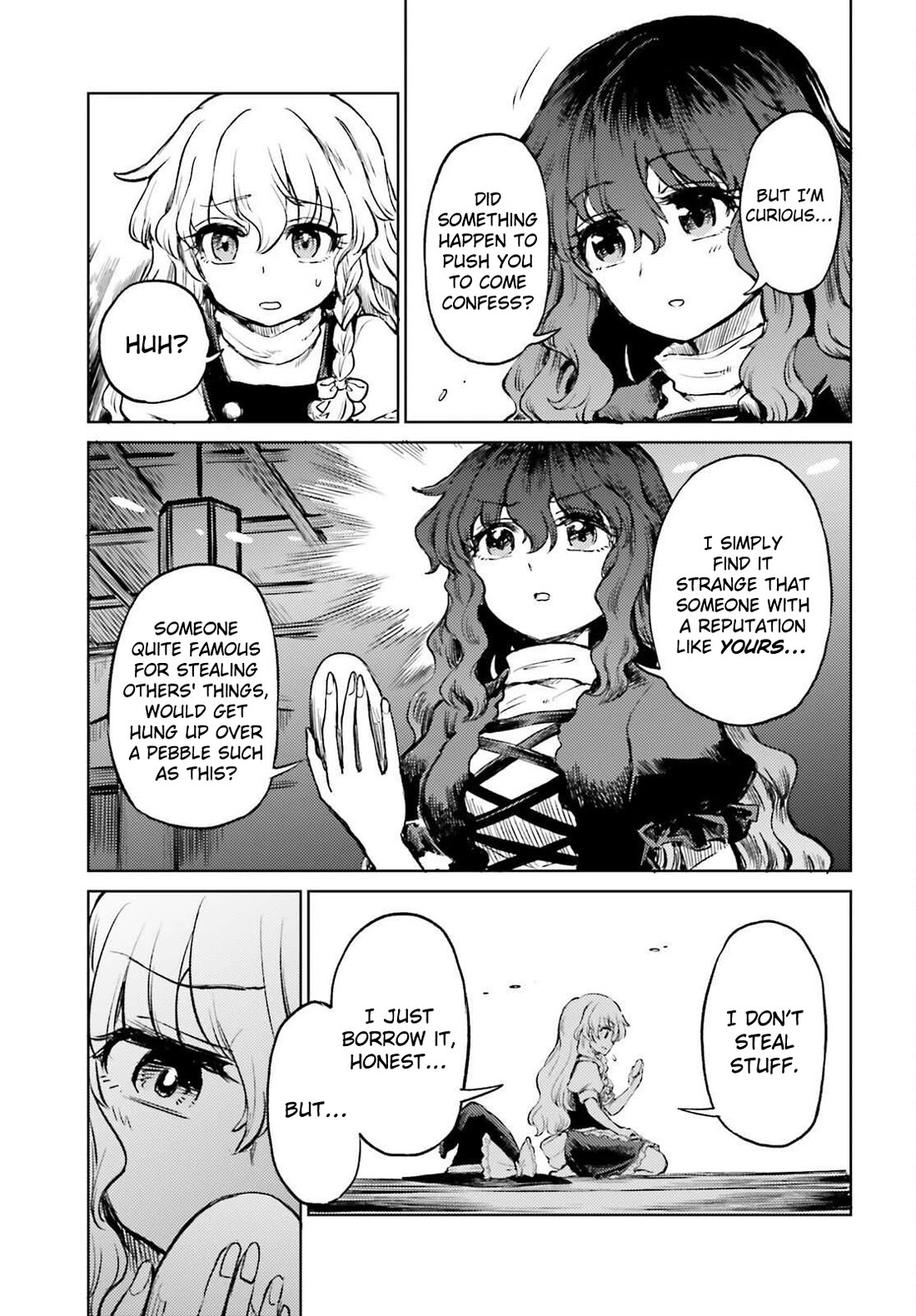 Touhou Suichouka ~ Lotus Eater-tachi no Suisei Chapter 80 page 15 - Chapter 80: Much Ado over a Cup of Sake (Part 2)