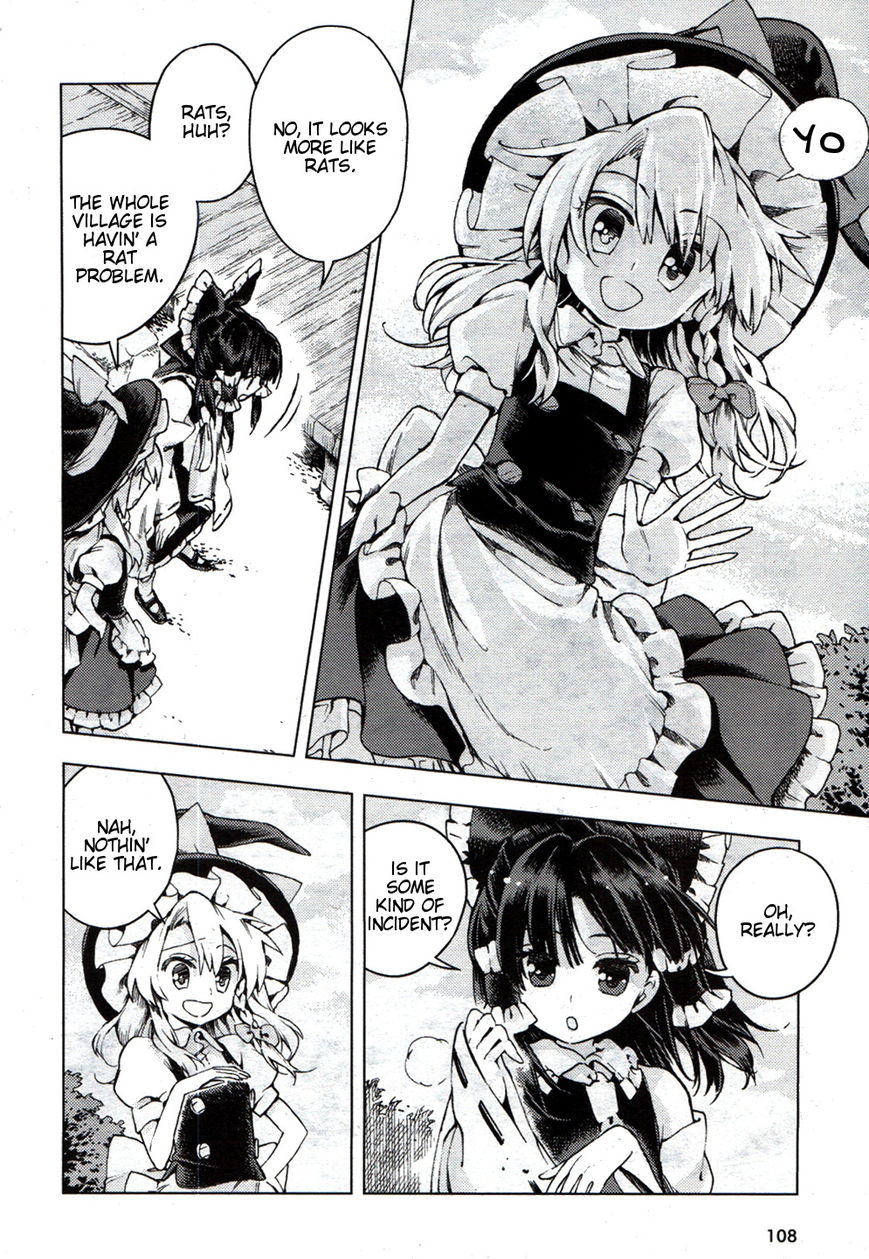 Touhou Suzunaan - Forbidden Scrollery. Chapter 20 page 12 - Chapter 20 : Rodent-Infested Summer (First Half)