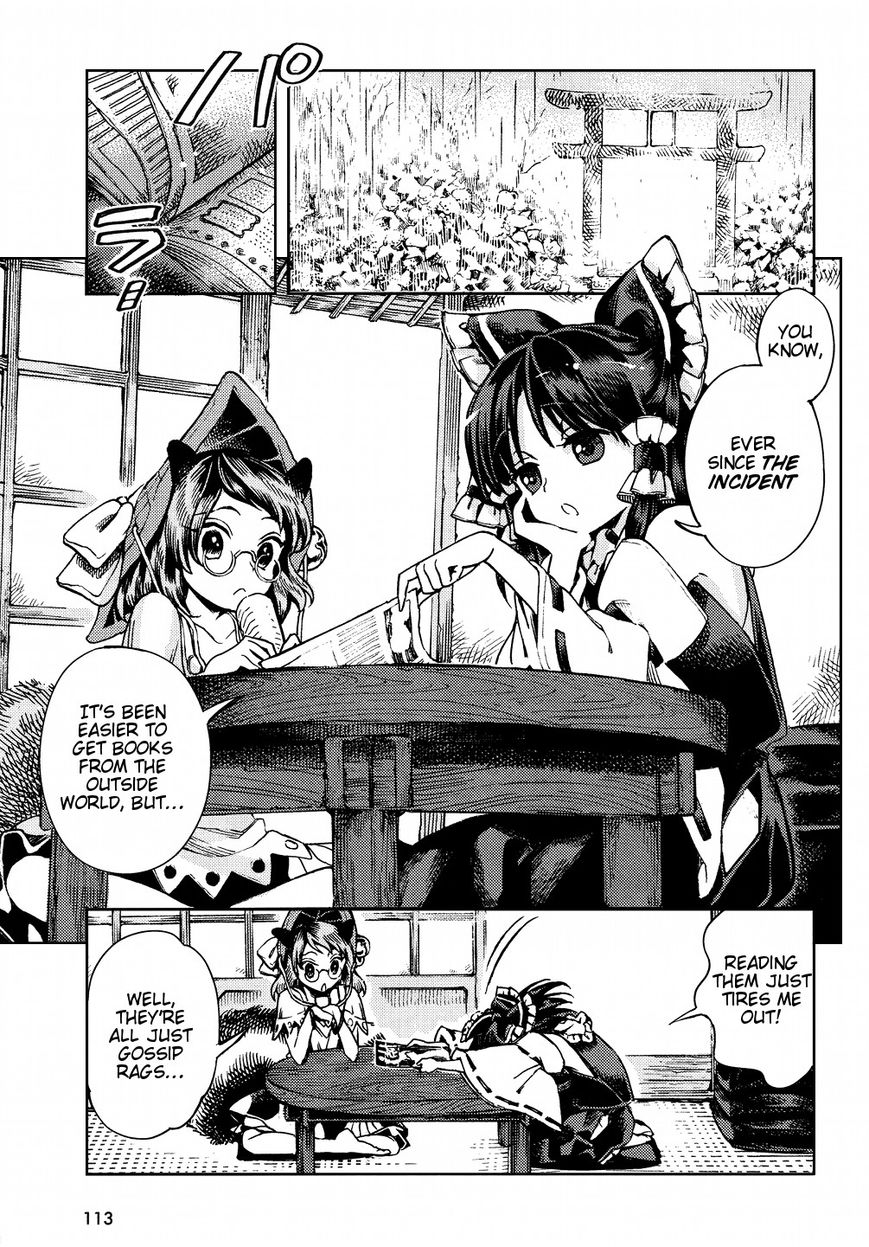 Touhou Suzunaan - Forbidden Scrollery. Chapter 28 page 7 - Chapter 28 : A Kappa's Grimoire (Part 1)