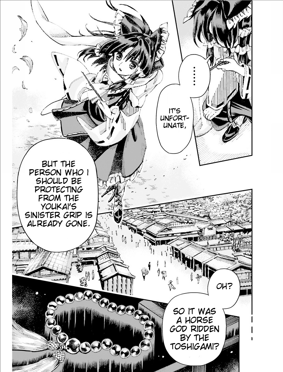 Touhou Suzunaan - Forbidden Scrollery. Chapter 37 page 15 - Chapter 37 : The Drunken Horse Bush Appearing in the Human Village (Part 2)