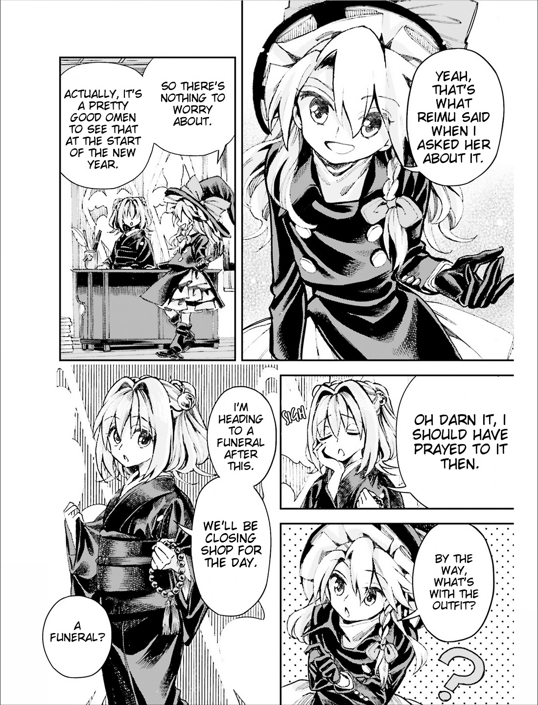 Touhou Suzunaan - Forbidden Scrollery. Chapter 37 page 16 - Chapter 37 : The Drunken Horse Bush Appearing in the Human Village (Part 2)