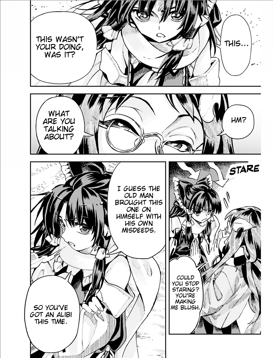Touhou Suzunaan - Forbidden Scrollery. Chapter 37 page 20 - Chapter 37 : The Drunken Horse Bush Appearing in the Human Village (Part 2)