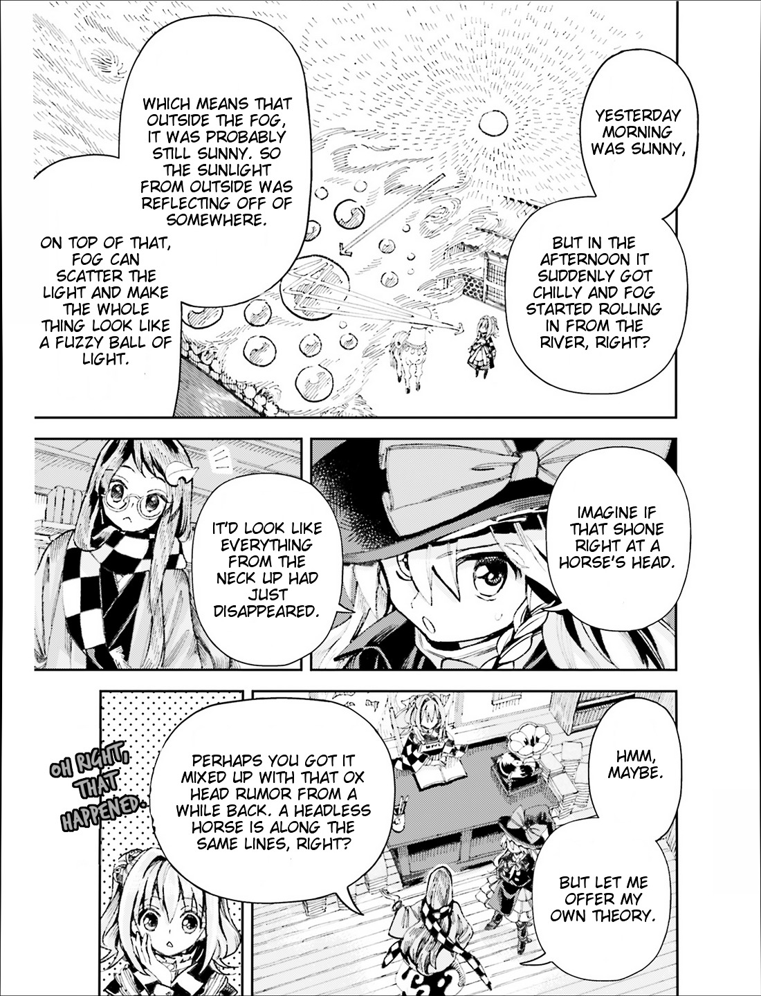 Touhou Suzunaan - Forbidden Scrollery. Chapter 37 page 7 - Chapter 37 : The Drunken Horse Bush Appearing in the Human Village (Part 2)