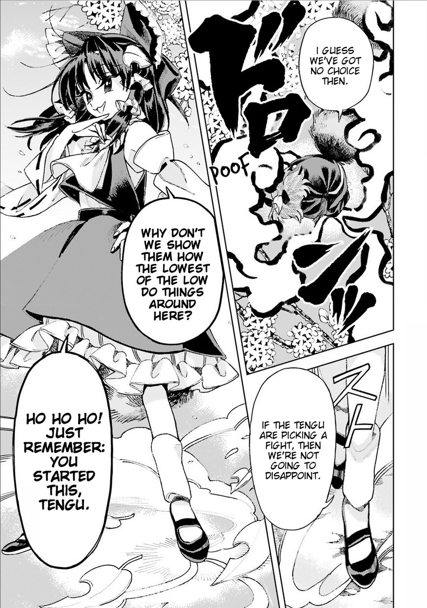 Touhou Suzunaan - Forbidden Scrollery. Chapter 38 page 9 - Chapter 38 : Are the Lords of Information Gathered? Or Scattered? (Part 1)