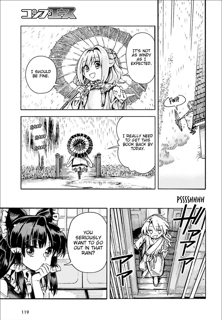 Touhou Suzunaan - Forbidden Scrollery. Chapter 44 page 11 - Chapter 44 : Let's Not Go Out on Purple Days (Part 1)