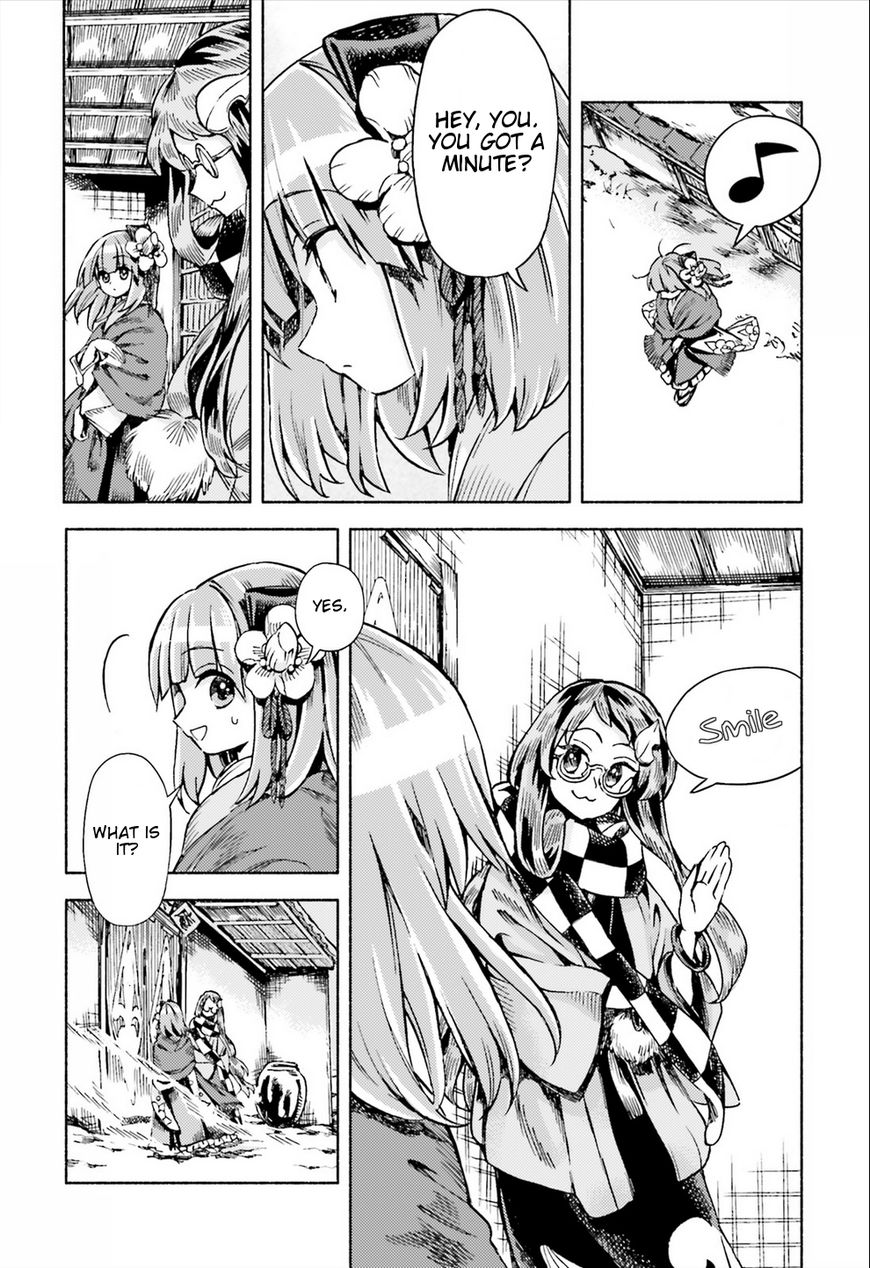 Touhou Suzunaan - Forbidden Scrollery. Chapter 46 page 8 - Chapter 46 : Hieda no Akyu's Philosophy (Part 1)