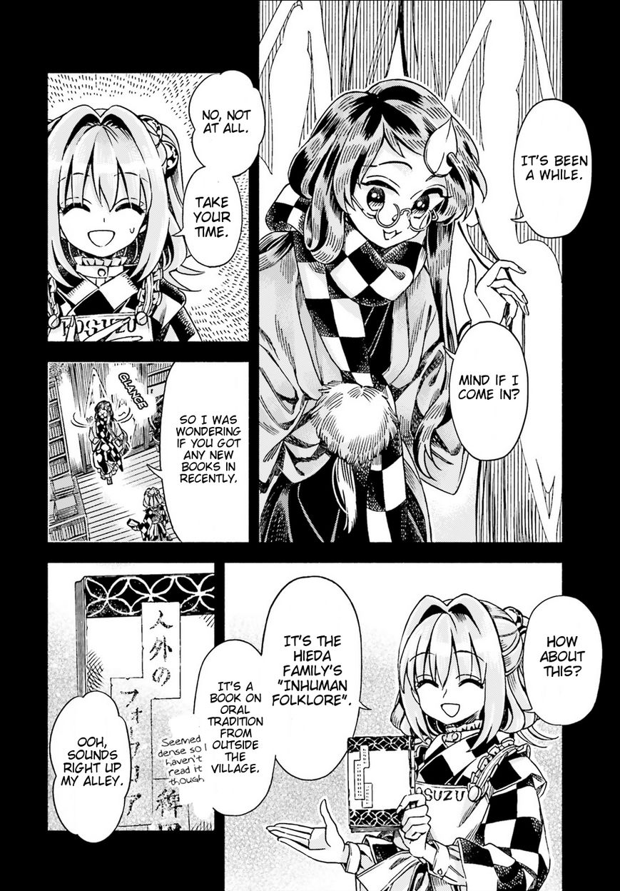 Touhou Suzunaan - Forbidden Scrollery. Chapter 49 page 8 - Chapter 49 : Kosuzu Motoori's Conflict (Part 2)