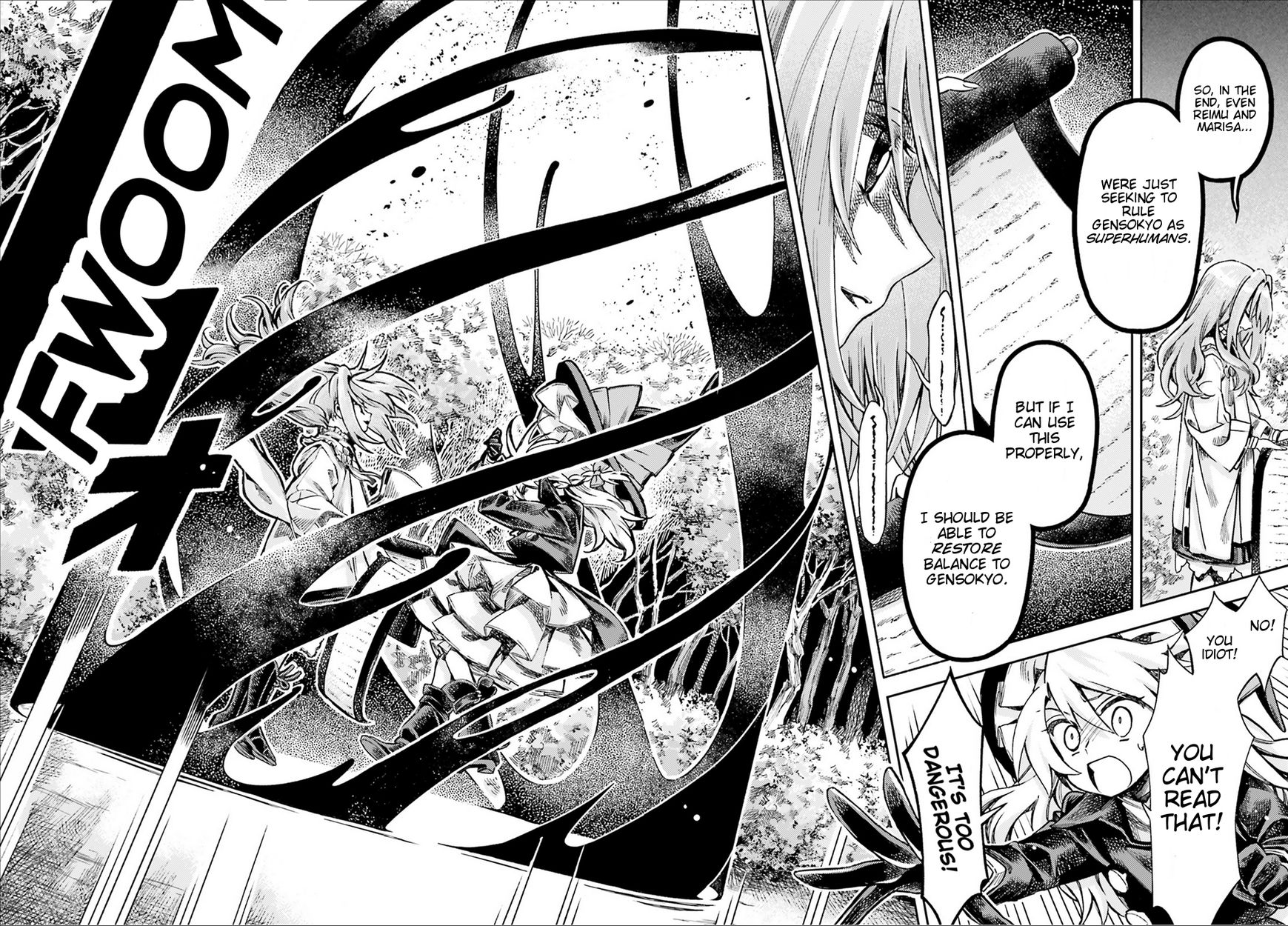 Touhou Suzunaan - Forbidden Scrollery. Chapter 50 page 18 - Chapter 50 : Reimu Hakurei's Miscalculation (Part 1)