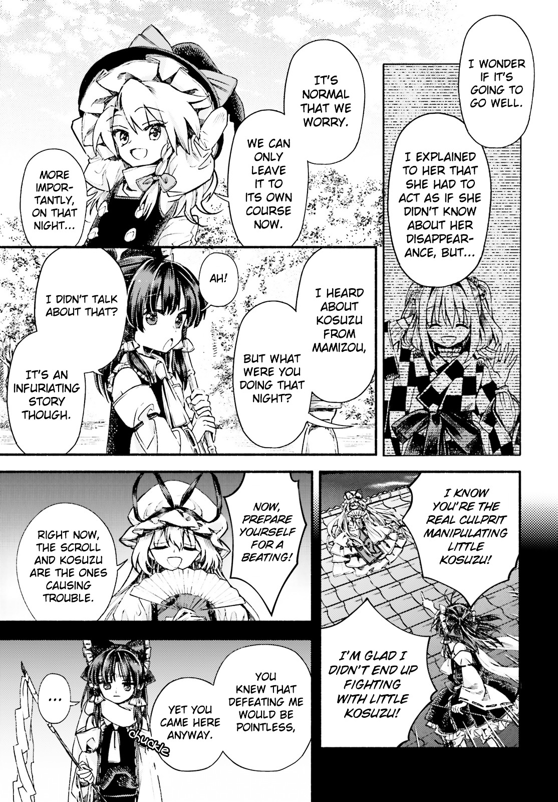 Touhou Suzunaan - Forbidden Scrollery. Chapter 53 page 15 - Chapter 53 : Yukari Yakumo's Peace (Part II)