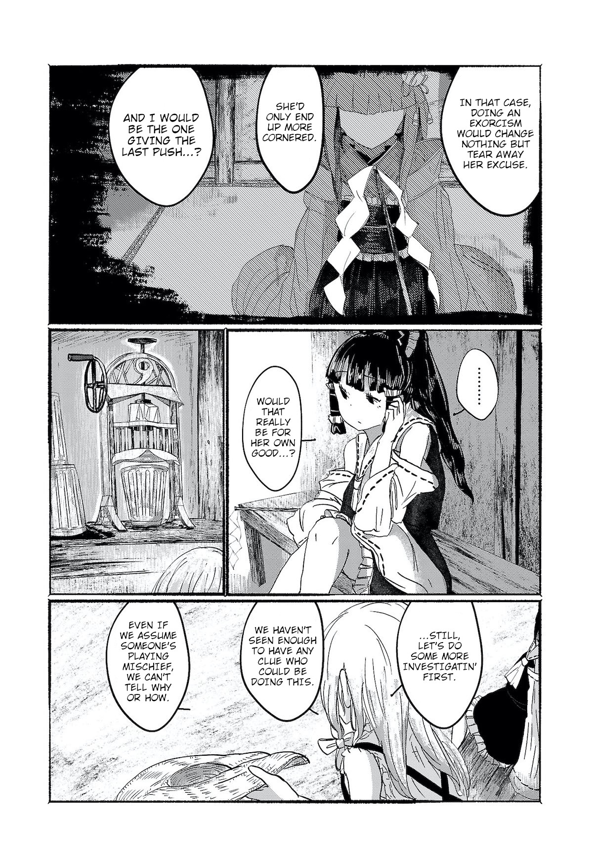 Touhou ~ The Gensokyo of Humans Chapter 4 page 19 - Chapter 4: The Silent Storytellers